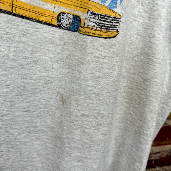 Vintage Car Show Shirt Size XXL Grey Single Stitch All Truck Nationals 1995 USA - Picture 8 of 12